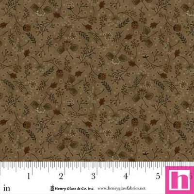 P140-3462-66 PATCH. AMERICANO THISTLE AND RYE (01) 110 CM. ALGODON 100% VERDE Venta en piezas de 7.00 M