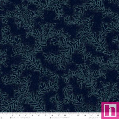 P140-3485-77 PATCH. AMERICANO PHILOMENA (10) 110 CM. ALGODON 100% NEGRO/AZUL Venta en piezas de 7.00 M