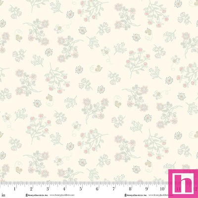 P140-3504-44 PATCH. AMERICANO SIMPLY CHARMING (09) 110 CM. ALGODON 100% CREMA Venta en piezas de 7.00 M