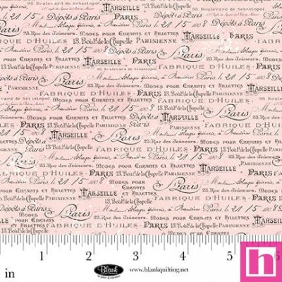 P140-4292-22 PATCH. AMERICANO PARISIAN SNIPPETS (04) 110 CM. ALGODON 100% ROSA Venta en piezas de 7.00 M