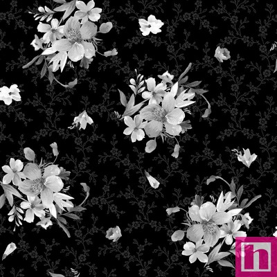 P17-MAS11012-J PATCH. AMERICANO MOONLIT WALK (14) 110 CM. ALGODON 100% NEGRO Venta en piezas de 7.00 M