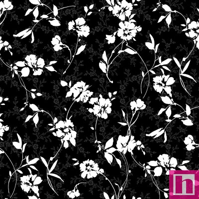 P17-MAS11013-J PATCH. AMERICANO MOONLIT WALK (18) 110 CM. ALGODON 100% NEGRO Venta en piezas de 7.00 M