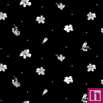 P17-MAS11014-J PATCH. AMERICANO MOONLIT WALK (16) 110 CM. ALGODON 100% NEGRO Venta en piezas de 7.00 M