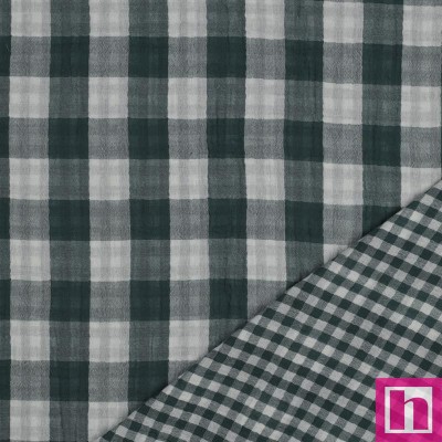 P94-9651-030 DOBLE GASA TRAMADA CHARIS (08) 130 CM. 120 GR/M2. ALGODON 100% MUSGO Venta en piezas de 6.00 M