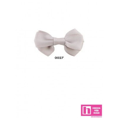 50539 654406-0027_SILVANA LAZO LISO 4 CMS POLIESTER 100% GRIS Venta en piezas de 10.00 U