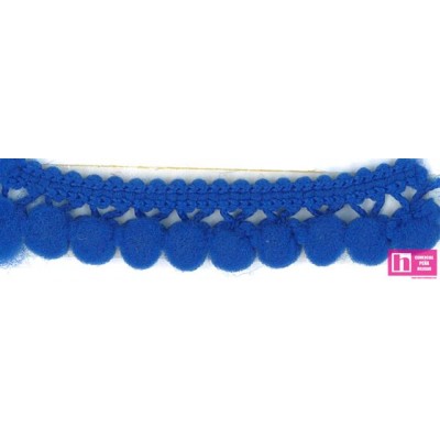 57693 SILVIA MADROÑO 1 BORLA 10 MM. POLIAMIDA 100% AÑIL Venta en piezas de 50.00 M