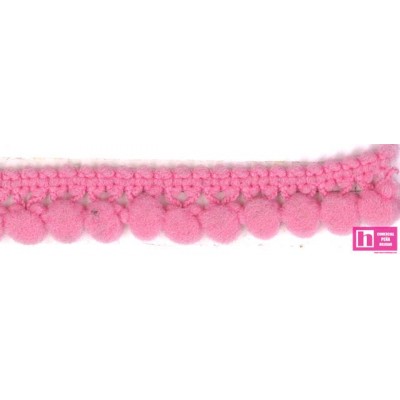 57701 SILVIA MADROÑO 1 BORLA 10 MM. POLIAMIDA 100% CHICLE Venta en piezas de 50.00 M