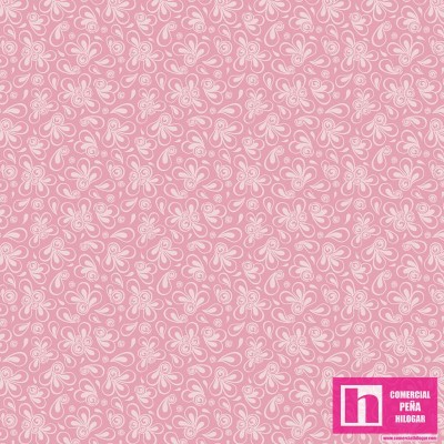 P121-WHIM-4410-P PATCH. AMERICANO WHIMSY (05)  110 CM. ALG 100% ROSA VENTA EN PZAS. DE 4.50 M APRO