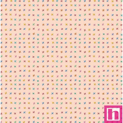 66936 PATCH. AMERICANO SEW PRETTY (11) 110 CM. ALGODON 100% ROSA Venta en piezas de 7.00 M