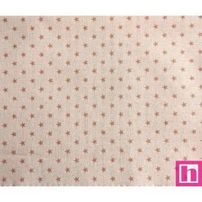 67363 TEJIDO ESTAMPADO SESAMO (73) 150 CM. 145 GR/M2. ALGODON 100% NATURAL/BEIG Venta en piezas de 10.00 M