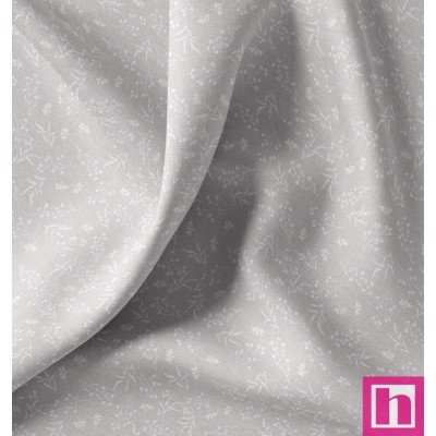 67383 TEJIDO ESTAMPADO TIZIANA (05) 1.50 M. 115 GR/M2. ALGODON 100% GRIS Venta en piezas de 10.00 M