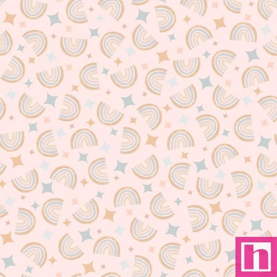 P17-MAS10916-P PATCH. AMERICANO HONEY BUNNY (03) 110 CM. ALGODON 100% ROSA Venta en piezas de 7.00 M