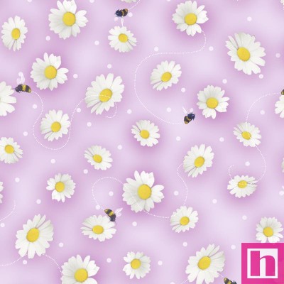 P121-SSWE6149C PATCH. AMERICANO SPRING SWEETIES (06) 110 CM. ALGODON 100% LILA Venta en piezas de 7.00 M