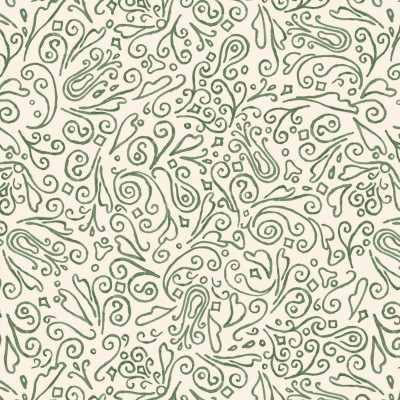 P121-TTSE6178EG PATCH. AMERICANO TIS THE SEASON (14) 110 CM. ALGODON 100% CREMA/VERDE Venta en piezas de 7.00 M