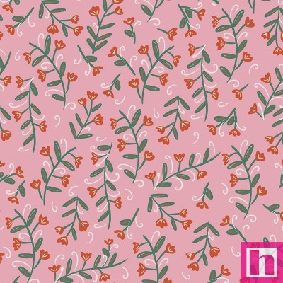 P121-TWWI6001P PATCH. AMERICANO THINGS WITH WINGS (04) 110 CM. ALGODON 100% ROSA Venta en piezas de 13.72 M