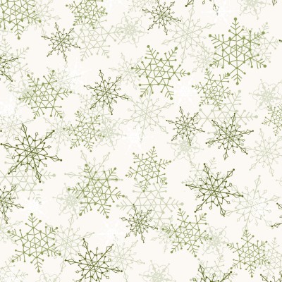 P121-WISO6233EG PATCH. AMERICANO WINTER SONG (08) 110 CM. ALGODON 100% CREMA/VERDE Venta en piezas de 7.00 M