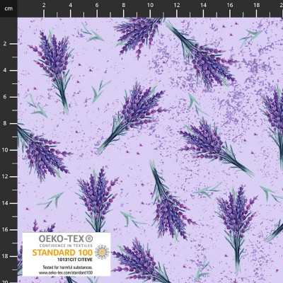 P137-4504-223 PATCH.AMERICANO LILAC LAVENDER (06) 110 CM. ALGODON 100% LILA Venta en piezas de 6.00 M