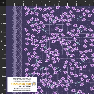 P137-4504-230 PATCH.AMERICANO LILAC LAVENDER (08) 110 CM. ALGODON 100% PURPURA Venta en piezas de 6.00 M