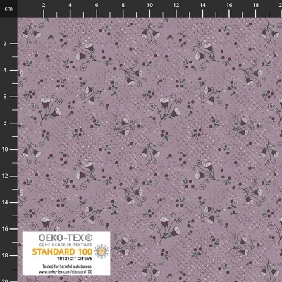 P137-4504-250 PATCH.AMERICANO WOODLAND TALE (11) 110 CM. ALGODON 100% PURPURA Venta en piezas de 6.00 M