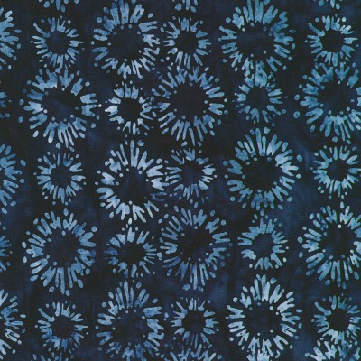 P137-AMD-23482-62 PATCH. AMERICANO KASURI - BATIKS (19) 110 CM. ALGODON 100% INDIGO Venta en piezas de 7.00 M