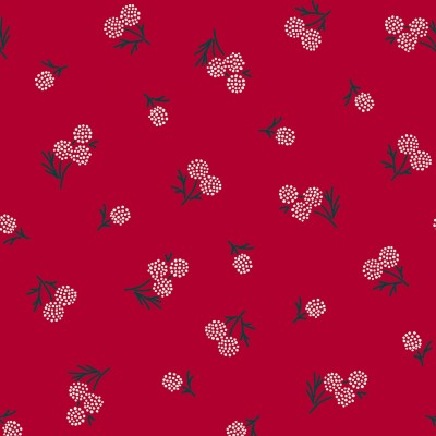 P17-MAS11174-R PATCH. AMERICANO HOLIDAY STITCHES (09) 110 CM. ALGODON 100% ROJO Venta en piezas de 7.00 M