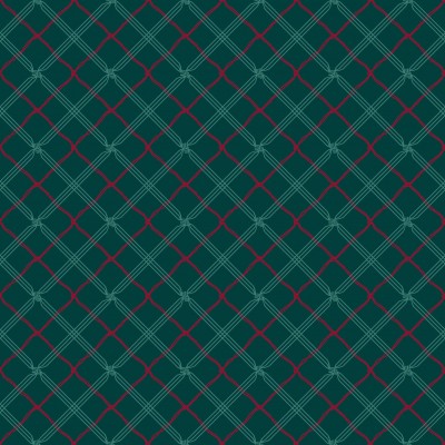 P17-MAS11175-G PATCH. AMERICANO HOLIDAY STITCHES (20) 110 CM. ALGODON 100% VERDE Venta en piezas de 7.00 M