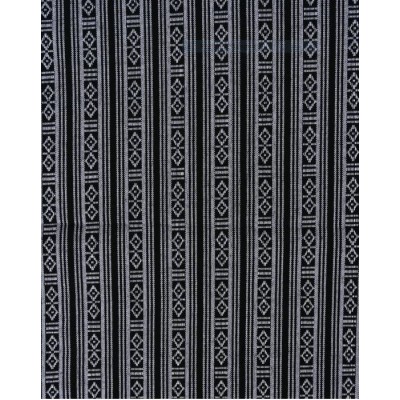 P69-9282-169 ALPUJARREÑA MEXICAN (18) 1.50 M. 200 GR/M2. POLIESTER 100% NEGRO Venta en piezas de 6.00 M