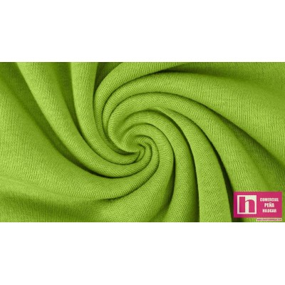 P69-9363-23 SUDADERA LISA ALIANZ (06) 1.50 M. 250 GR/M2 ALGODON 80%-POLIESTER 20% PISTACHO Venta en piezas de 6.00 M