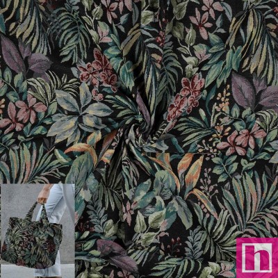 P94-3451-001 TEJIDO GOBELINO BOHEMIO (02) 150 CM. 320 GR/M2. POLIESTER 80%-ALGODON 20% MULTI Venta en piezas de 6.00 M