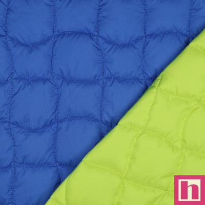 P94-3672-002 ACOLCHADO HENNY (02) 140 CM. 250 GR/M2. POLIESTER 100% AZUL/NEON Venta en piezas de 6.00 M