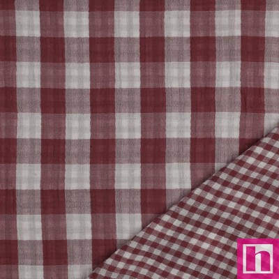 P94-9651-032 DOBLE GASA TRAMADA CHARIS (07) 130 CM. 120 GR/M2. ALGODON 100% UVA Venta en piezas de 6.00 M