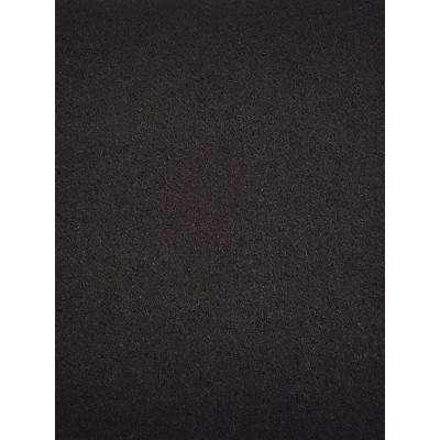 51072 FABIO PAÑO LISO (18) 1.50 M. POL.90%-FIBRA 7%-SPANDEX 3% NEGRO Venta en piezas de 8.00 M