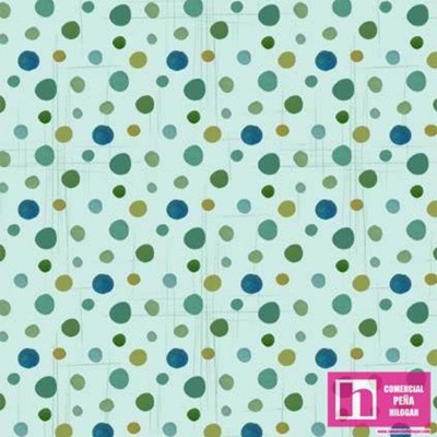 63143 PATCH.AMERICANO GNOME SWEET GNOME (06) 110 CM. ALGODON 100% AGUA Venta en piezas de 6.80 M