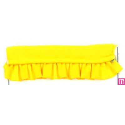 64262 VIVO FRUNCIDO CAMELIA POLIESTER 50%-ALGODON 50% AMARILLO Venta en piezas de 25.00 M