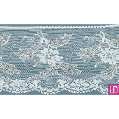 64337 PUNTILLA NYLON FARID 80 MM. POLIAMIDA 100% MARFIL Venta en piezas de 20.00 M