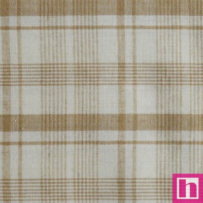 66097 PATCH. AMERICANO TRAMADO WILLSON (54) 110 CM. ALGODON 100% MARFIL/CAMEL Venta en piezas de 7.00 M