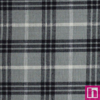 66116 PATCH. AMERICANO TRAMADO WILLSON (73) 110 CM. ALGODON 100% GRIS/NEGRO/BLANCO Venta en piezas de 7.00 M