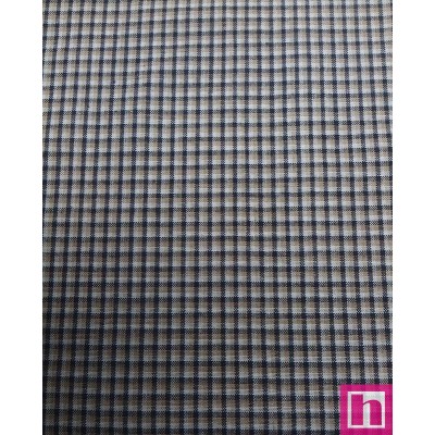 66383 PATCH. AMERICANO TRAMADO WILLSON (80) 110 CM. ALGODON 100% GRIS/NEGRO Venta en piezas de 7.00 M