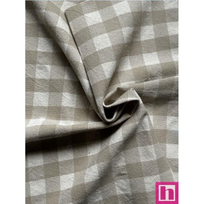 67073 TEJIDO TRAMADO NOREL (02) 150 CM.  ALGODON 100% NATURAL/LINO Venta en piezas de 7.00 M