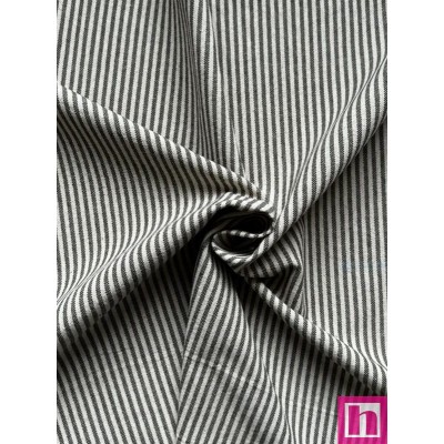 67076 TEJIDO TRAMADO NOREL (05) 150 CM.  ALGODON 100% NATURAL/VERDE Venta en piezas de 7.00 M