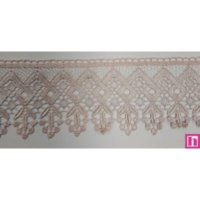 67089 PUNTILLA GUIPUR NOAHT 80 MM. POLIESTER 100% MAQUILLAJE Venta en piezas de 24.30 M