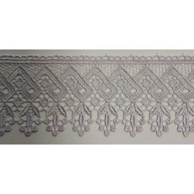 67093 PUNTILLA GUIPUR NOAHT 80 MM. POLIESTER 100% LILA Venta en piezas de 24.30 M