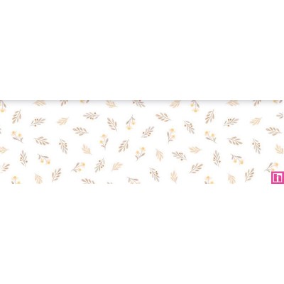 67532 PIQUE ESTAMPADO CELOSO (02) 1.50 M. 170 GR/M2. ALGODON 100% BLANCO/BEIG Venta en piezas de 6.00 M