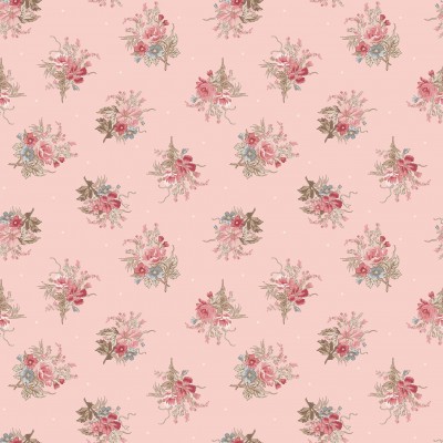 P17-MAS11133-P PATCH. AMERICANO MEADOW BLUSH (10) 110 CM. ALGODON 100% ROSA Venta en piezas de 7.00 M