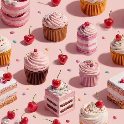 67784 TEJIDO ESTAMPADO 3D XANTHA (01) 1.40 M. 110 GR/M2. ALGODON 100% ROSA Venta en piezas de 10.00 M