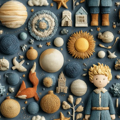 67788 TEJIDO ESTAMPADO 3D LANDON (01) 1.40 M. 110 GR/M2. ALGODON 100% MARINO Venta en piezas de 10.00 M