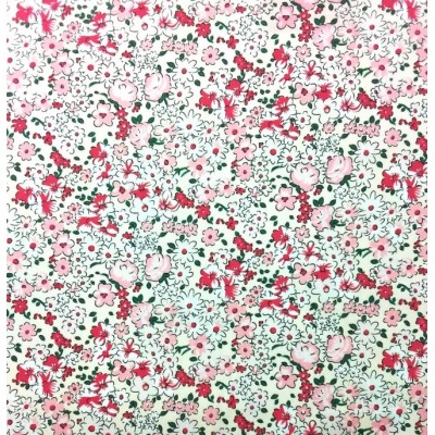 67816 VIENA ESTAMPADA CRETA (01) 1.48 M. 95 GR/M2. ALGODON 100% VAINILLA Venta en piezas de 6.00 M