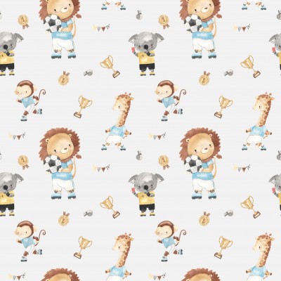 67876 TEJIDO ESTAMPADO HUNTER (02) 1.40 M. 110 GR/M2. ALGODON 100% GRIS Venta en piezas de 10.00 M