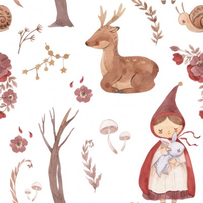 67883 TEJIDO ESTAMPADO DEANA (01) 1.40 M. 110 GR/M2. ALGODON 100% NATURAL Venta en piezas de 10.00 M