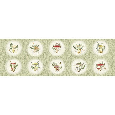 P121-FFLO6332LG PATCH. AMERICANO FOREST FLOOR (02) 110 CM. ALGODON 100% VERDE Venta en piezas de 7.00 M